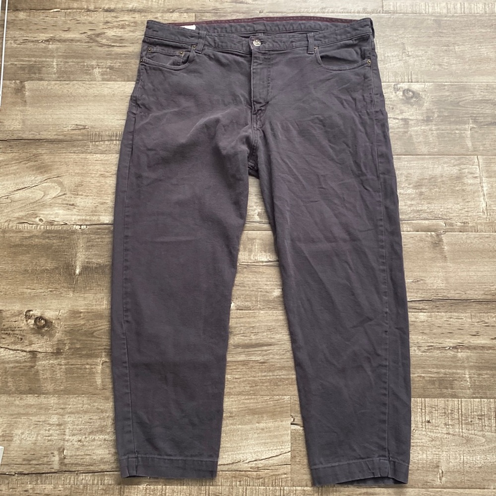 American Giant The Roughneck Gray Straight Fit Pants